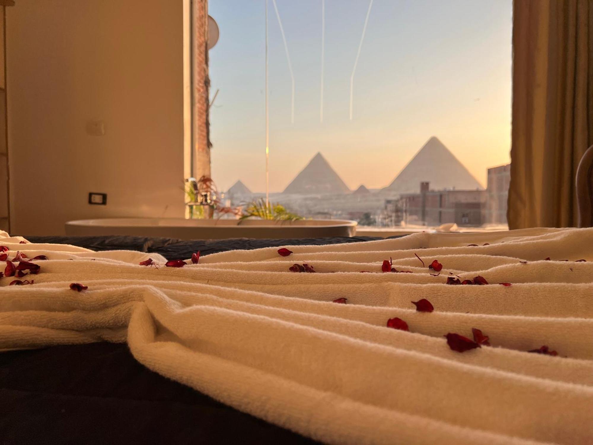 New Hope Pyramids View Hotel Cairo Exterior foto